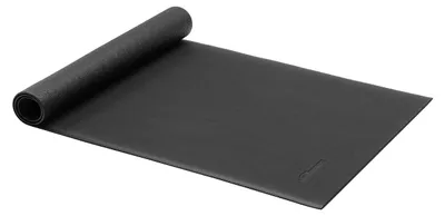 Produktbild von Amazon Basics Hochdichte Bodenmatte für Trainingsgeräte, Laufbänder und Fitnessstudios, 0,76 x 1,83 m, Schwarz