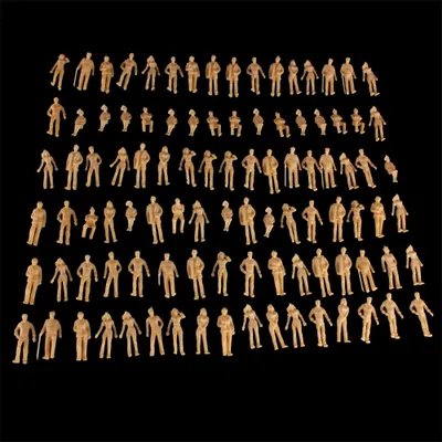 Produktbild von Modellbau Figuren 1:50 | Architektur Figuren (100 Stück)