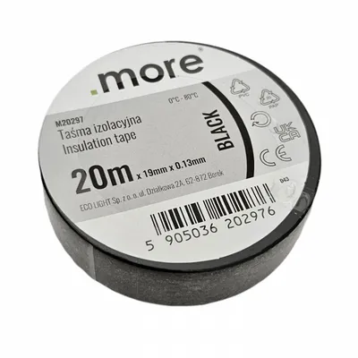 Obrázek produktu pro Izolační páska 10 m ČERNÁ 19 mm