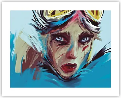 Produktbild von Poster - Poster ohne Rahmen - Stück Modern Frau - 50x40 cm - Wand Bild - Wanddeko - Wandbilder - Kunstposter - Wandposter - Bilder - Kunstdruck - Wanddekoration - Wandbild - P2XAA50x40-4650