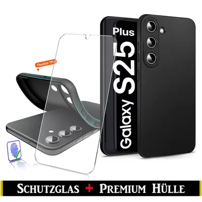 A product shot featuring a phone case and screen protector.