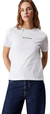 Produktbild von Damen T-Shirt Calvin Klein Jeans Iconic Baumwolle XS