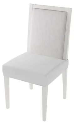 Productafbeelding van Italiaans bedlinnen, set van 2 elastische stoelhoesjes, wit