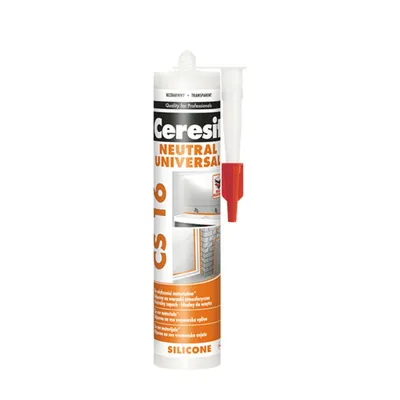 Obrázek produktu pro Ceresit neutrální silikon 280 ml - transparentní