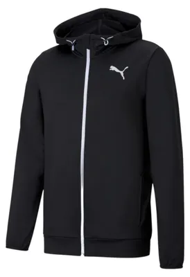 Produktbild von Puma - "Ready To Go" Hoodie mit durchgehendem Reißverschluss für Herren PP4390 (M) (Schwarz)