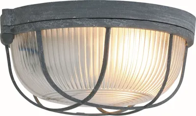 Produktbild von Steinhauer Deckenleuchte Lisanne 1-flammig Grau/ Transparent 17x17cm