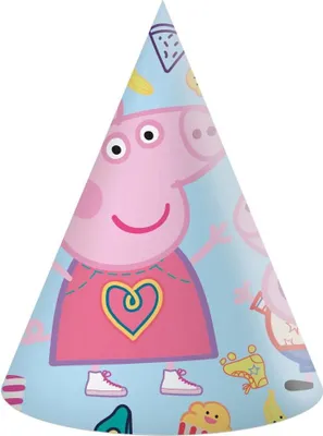 Produktbild von Peppa Wutz - 6 Partyhüte - aus Papier