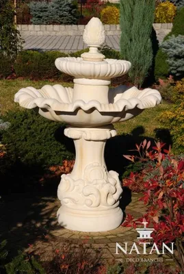 Obrázek produktu pro Springbrunnen Garten Teich Brunnen 140cm Steinbrunnen Gartenbrunnen Fontaine