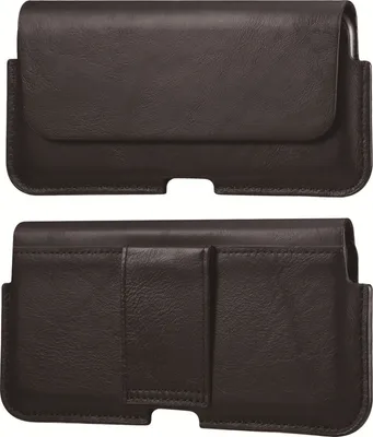 Produktbild von Mobigear Deluxe Belt Gürteltasche (max 18,5 cm x 9 cm) - Gürtelclip - Holster - Schwarz