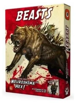 Produktbild von Neuroshima Hex! 3.0: Beasts – Brettspiel – Portal Games – 1-4 Spieler – 13+