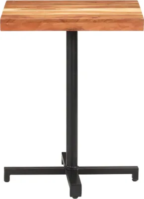 Obrázek produktu pro vidaXL Bistro stůl čtvercový 60x60x75 cm Akátové masivní dřevo