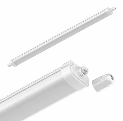 Produktbild von LED-Feuchtraumleuchte 40W IP65, 3CCT 3000K-4000K-6500K, 4500 lm, 120 cm, wasserdichte Kellerleuchte, Werkstattlampe, Garagenleuchte