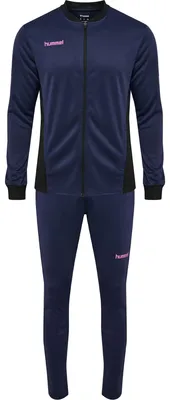Produktbild von hummel  Trainingsanzug Reißverschluss Stehkragen Langarm Sport Größe: S