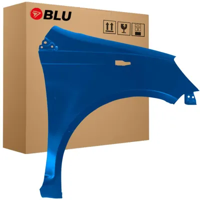 Obrázok produktu pre BLU Blatník náhrada pre Toyota Yaris I (10XP) 8P1 Pravá Blau BlauMetallic | 1999-2006 | Predný | Lakovaný | Pripravený na montáž | Oceľ