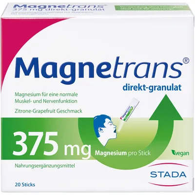 Produktbild von Magnetrans Direktgranulat 375 mg Sticks, 20 St. Beutel