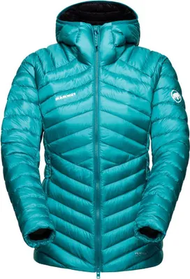 Produktbild von Broad Peak IN Hooded Jacket Women, Daunen Jacke Damen - Mammut, Farbe:deep teal-black, Größe:XL