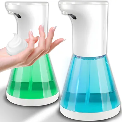 Produktbild von Seifenspender Automatischer Sensor Infrarot 400ml, Berührungsloser, Elektrischer Automatisch Für Küche Und Badezimmer No Touch Soap Dispenser Retoo