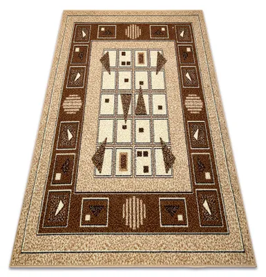 Image de BCF Tapis Morad DZETA géométrique, classique - beige beige 300x400 cm