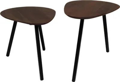 Immagine prodotto di Tavolino In And Outdoormatch Ivy - set di 2 - soggiorno - diametro 60cm