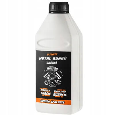 Produktbild von Metal Guard ENGINE Motoröl Additiv 500 ml für Benzin Diesel Turbo DPF Start-Stop, Reibungsschutz, Motorschutz, synthetische Formel