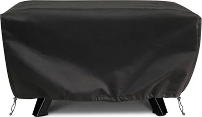 Image de DUDSOEHO Couverture de four à pizza 55x55x27 cm imperméable en tissu Oxford double cordon de serrage réglable