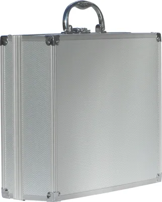 Produktbild von Aluminium Koffer Silber Würfelschaum LxBxH 300 x 250 x 100 mm