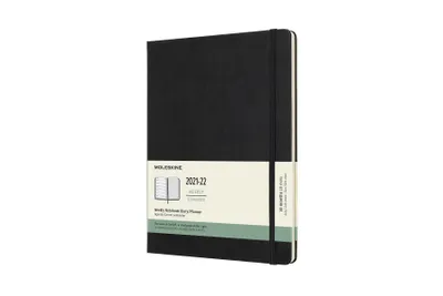 Produktbild von Moleskine 18 Monate Wochen Notizkal. 21/22 XL Geb Schwarz
