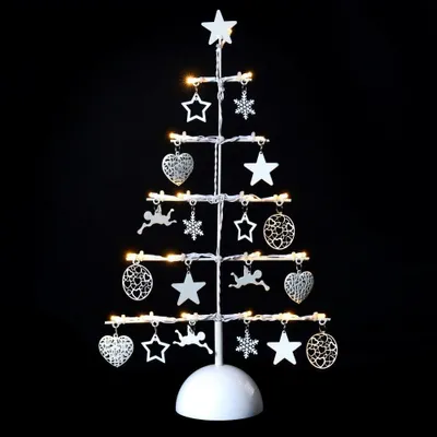 Produktbild von Weihnachtsbaum Deko Metall 19 LED  - Fééric Lights and Christmas