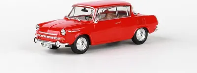 Obrázok produktu pre Škoda 1100 MBX (1969) - červená oranžová ABREX 1:43