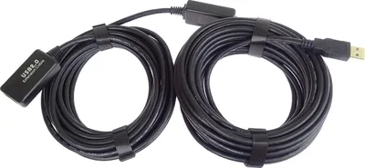 Image de Câble d'extension actif USB 2.0 20m, noir