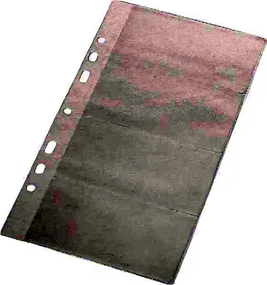 Produktbild von Hülle für Visitenkarten aus PVC 10 Stück 243x120mm