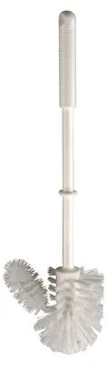 Produktbild von haug bürsten WC-Bürste mit Randreiniger Weiß - Durchmesser ca. 7,5cm, Länge ca. 36,5cm - 61500