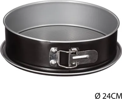 Immagine prodotto di Teglia per torte, rotonda, in metallo, Ø 24 cm, nera