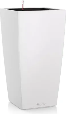 Obrázek produktu pro LECHUZA CUBICO Color 30 All-in-One Set - Topfpflanzer - Freistehend - Polypropylen (PP) - Weiß - Indoor - Schwarz