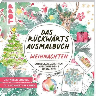Immagine prodotto di Das Rückwärts-Ausmalbuch Weihnachten