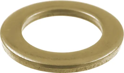 Produktbild von SECCARO Fitschenringe zur Erhöhung von Türen, Ø 12.2 x 18.0 x 2.0 mm, Eisen vermessingt, 20 Stück