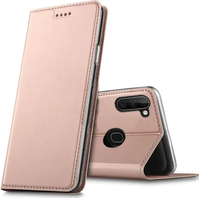 Produktbild von Conie Ultra Slim Klapp Tasche für Samsung Galaxy M11 Kartenfach Hülle Rundumschutz in Rosa