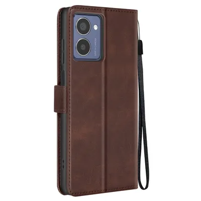 Produktbild von Avizar, HMD Pulse Pro Wallet-Cover, Portemonnaie Hülle mit Handschlaufe, Braun