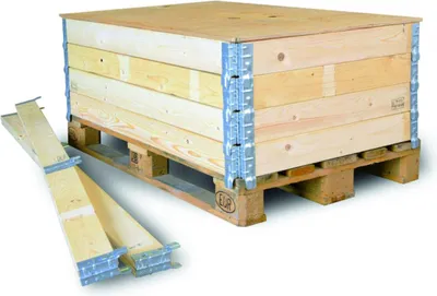 Produktbild von Holzaufsatzrahmen m.IPPC-Stempel Maße 800x600x200mm Nutzhöhe 200 mm holz
