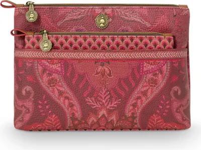 Produktbild von Pip Studio Cosmetic Bag Combi Kyoto Festival Dark Pink