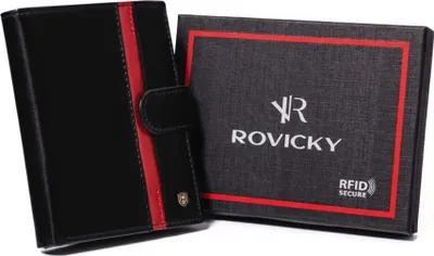 Obrázek produktu pro Rovicky Pánská peněženka Thyestithous černo-červená One size