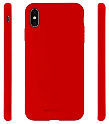 Zdjęcie produktu dla Etui Mercury Silicone do iPhone 14 Pro czerwony