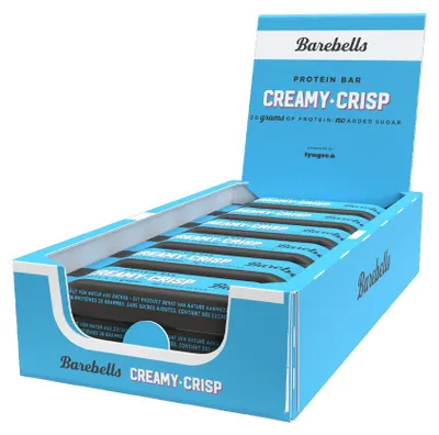 Immagine prodotto di Barrette proteiche - Barebells - Confezione di barrette proteiche Barebells (12 x 55 g) - Gusto Creamy Crisp