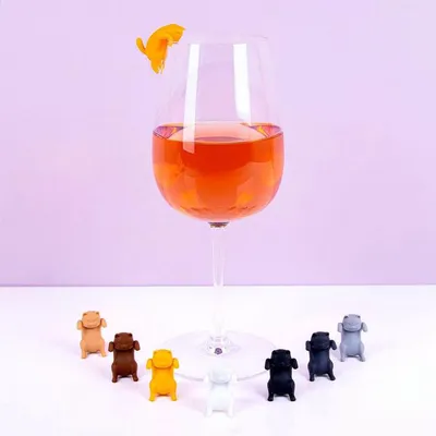 Produktbild von Kitty Glas-Set Glasmarkierer