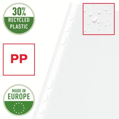 Produktbild von Esselte 56121, 150 x 210 mm (A5), Transparent, Polypropylen (PP), Oben, 168 mm, 215 mm