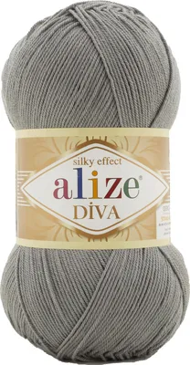 Produktbild von 100g Strickgarn ALIZE DIVA Sommerwolle Häkelgarn Wolle Sommer Stricken Häkeln