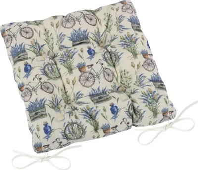 Obrázok produktu pre Prešívaný sedák DANA – 40x40 cm – fialový