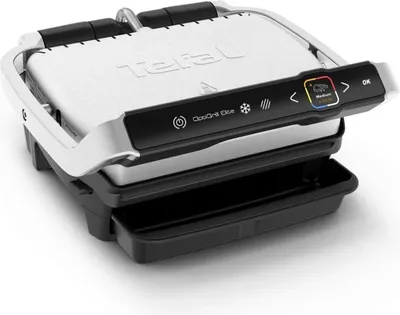 Immagine prodotto di Griglia per carne 2000w 600cm² acciaio inox/nero Tefal GC750D12