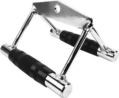 Immagine prodotto di Barra multifunzionale per fitness - Acciaio inossidabile - per cavo pull-down e cavo per tricipiti