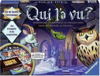 Image de Qui l'a vu ? Jeu de société, 2-4 joueurs, Dès 6 ans, Version française, Ravensburger